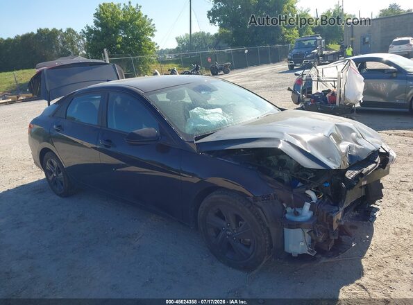 KMHLM4AG4PU373206 2023 HYUNDAI ELANTRA Black წინა ხედი