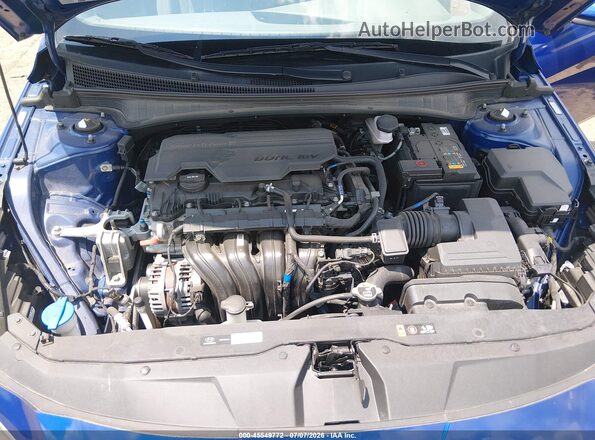 KMHLM4AG4PU435137 2023 HYUNDAI ELANTRA Blue Հետևի տեսք