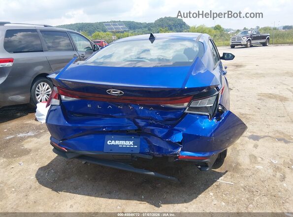 KMHLM4AG4PU435137 2023 HYUNDAI ELANTRA Blue 