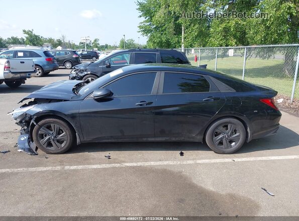 KMHLM4AG4PU523153 2023 HYUNDAI ELANTRA Черный Панорамный вид салона 360°