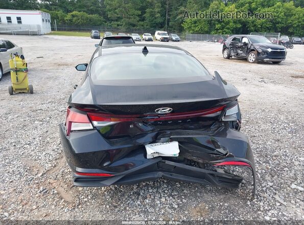 KMHLM4AG5MU102358 2021 HYUNDAI ELANTRA Черный Вид спереди