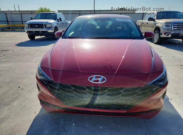 KMHLM4AG5MU194913 2021 HYUNDAI ELANTRA Red წინა ხედი