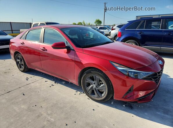 KMHLM4AG5MU194913 2021 HYUNDAI ELANTRA Red წინა მარჯვენა