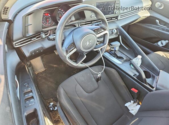KMHLM4AG5MU194913 2021 HYUNDAI ELANTRA Red წინა პანელის ხედი