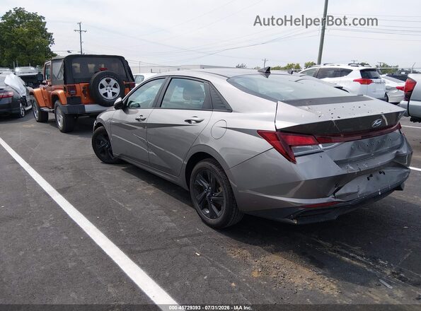 KMHLM4AG5NU325629 2022 HYUNDAI ELANTRA Silver Հետևի ձախ