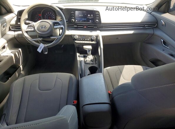 KMHLM4AG5PU386238 2023 HYUNDAI ELANTRA Gray Widok deski rozdzielczej