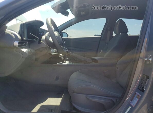 KMHLM4AG5PU386238 2023 HYUNDAI ELANTRA Gray Widok wnętrza z przodu