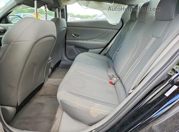 KMHLM4AG6NU221053 2022 HYUNDAI ELANTRA Черный Вид задних сидений