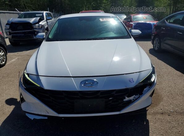 KMHLM4AG6NU314784 2022 HYUNDAI ELANTRA White Vista frontal