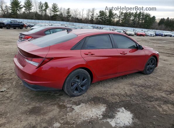 KMHLM4AG7NU353318 2022 HYUNDAI ELANTRA Red Rear right