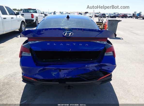 KMHLM4AG7PU396883 2023 HYUNDAI ELANTRA Blue 