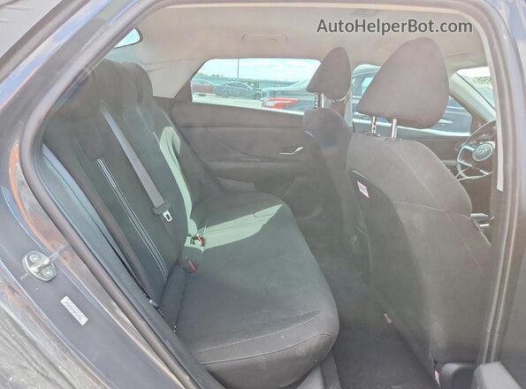 KMHLM4AG7PU583914 2023 HYUNDAI ELANTRA Charcoal Vista de los asientos traseros