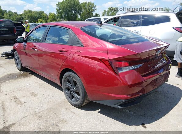 KMHLM4AG7PU587770 2023 HYUNDAI ELANTRA Red Tył lewy
