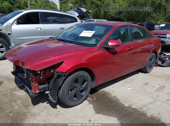 KMHLM4AG7PU587770 2023 HYUNDAI ELANTRA Red Przód lewy