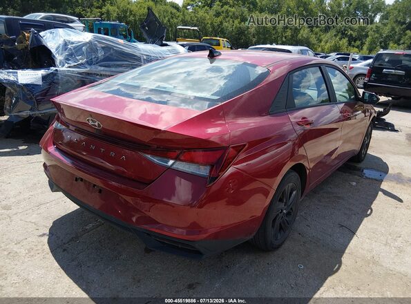 KMHLM4AG7PU587770 2023 HYUNDAI ELANTRA Red Tył prawy