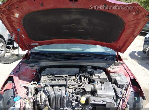 KMHLM4AG7PU587770 2023 HYUNDAI ELANTRA Red Widok z tyłu