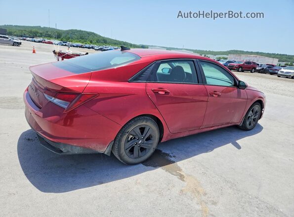 KMHLM4AG7PU606141 2023 HYUNDAI ELANTRA Red Rear right