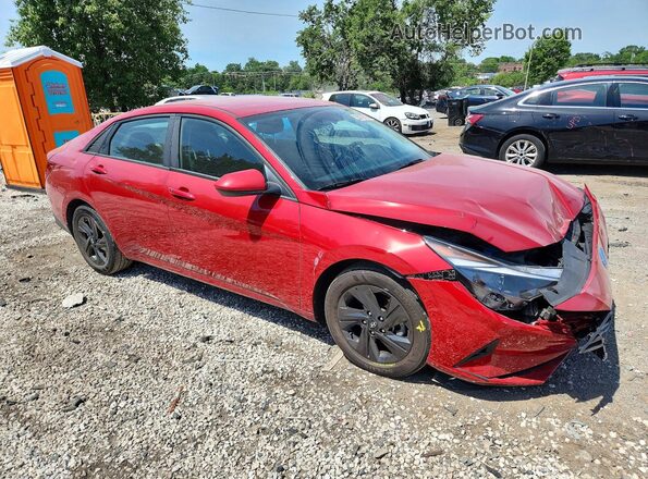 KMHLM4AG8PU471218 2023 HYUNDAI ELANTRA Red Delantero derecho