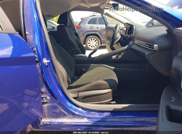 KMHLM4AG9MU093003 2021 HYUNDAI ELANTRA Синий Вид салона спереди