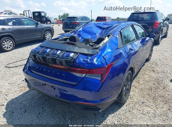 KMHLM4AG9MU093003 2021 HYUNDAI ELANTRA Синий 