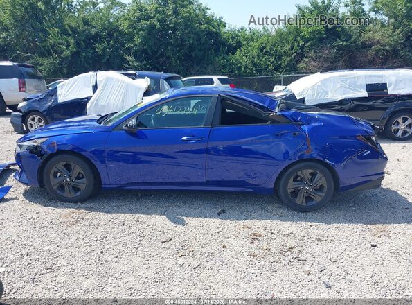 KMHLM4AG9MU093003 2021 HYUNDAI ELANTRA Синий 