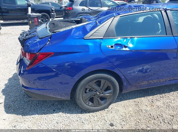 KMHLM4AG9MU093003 2021 HYUNDAI ELANTRA Синий 