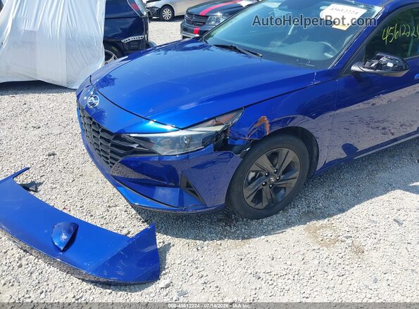 KMHLM4AG9MU093003 2021 HYUNDAI ELANTRA Синий 