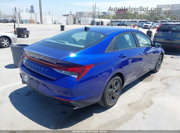 KMHLM4AG9PU586250 2023 HYUNDAI ELANTRA Blue Rear right