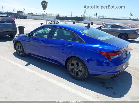 KMHLM4AG9PU586250 2023 HYUNDAI ELANTRA Blue Rear left
