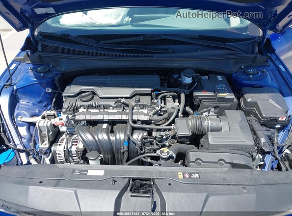 KMHLM4AG9PU586250 2023 HYUNDAI ELANTRA Blue Rear view