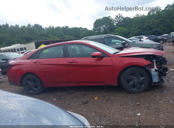 KMHLM4AGXMU128096 2021 HYUNDAI ELANTRA Красный Панорамный вид салона 360°