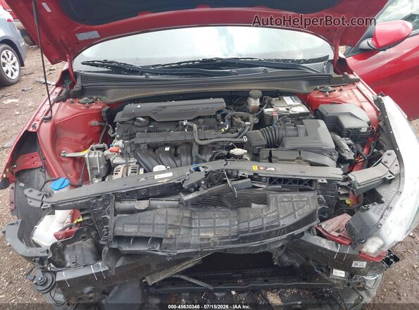 KMHLM4AGXMU128096 2021 HYUNDAI ELANTRA Красный Вид сзади