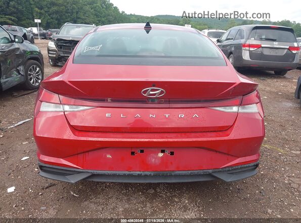 KMHLM4AGXMU128096 2021 HYUNDAI ELANTRA Красный 