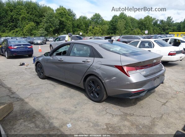 KMHLM4AGXMU182143 2021 HYUNDAI ELANTRA Silver Հետևի ձախ