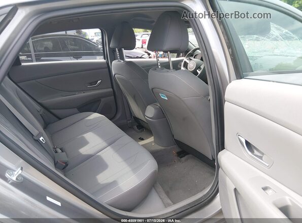 KMHLM4AGXMU182143 2021 HYUNDAI ELANTRA Silver VIN կոդի պիտակի տեսք