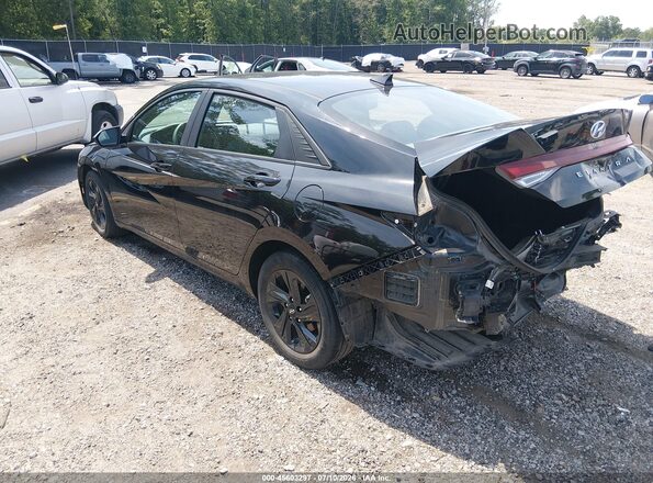 KMHLM4AGXPU543617 2023 HYUNDAI ELANTRA Black უკანა მარცხენა