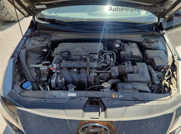 KMHLM4AGXPU582935 2023 HYUNDAI ELANTRA Black უკანა სალონის ხედი