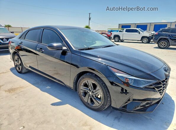 KMHLM4AGXPU582935 2023 HYUNDAI ELANTRA Black წინა მარჯვენა