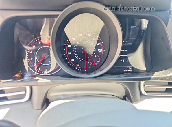 KMHLM4AGXPU582935 2023 HYUNDAI ELANTRA Black ხელსაწყოთა პანელის ხედი