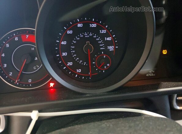 KMHLM4AGXPU620308 2023 HYUNDAI ELANTRA Синий Вид щитка приборов