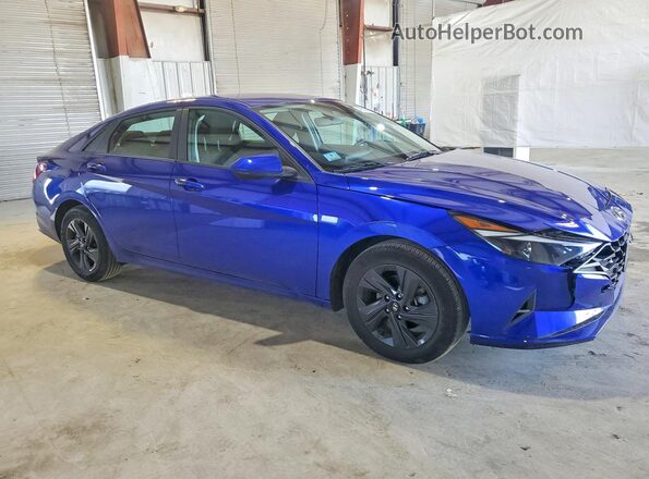 KMHLM4AGXPU620308 2023 HYUNDAI ELANTRA Синий Передняя правая четверть