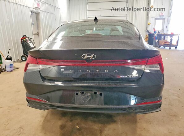 KMHLM4AJ3PU080960 2023 HYUNDAI ELANTRA Black Հետևի տեսք