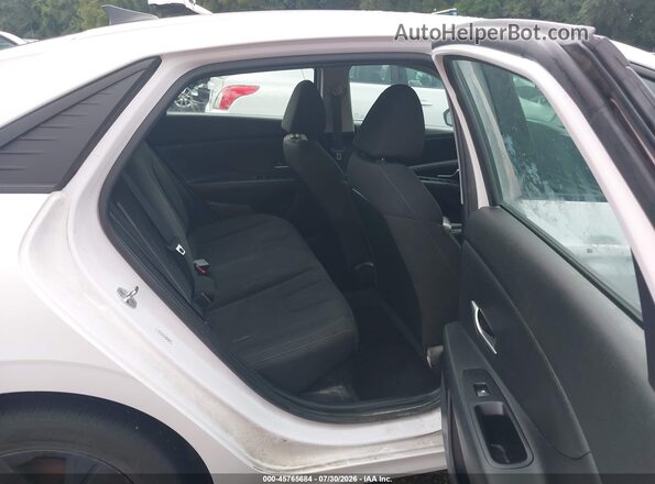 KMHLM4AJ4MU004059 2021 HYUNDAI ELANTRA HYBRID White Widok naklejki z numerem VIN
