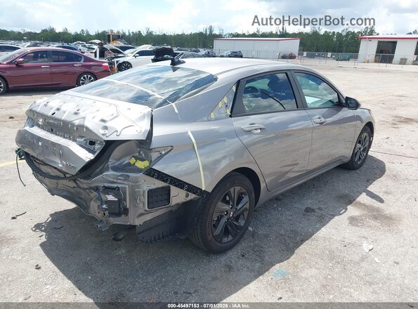 KMHLM4AJ4PU088159 2023 HYUNDAI ELANTRA HYBRID Gray Հետևի աջ