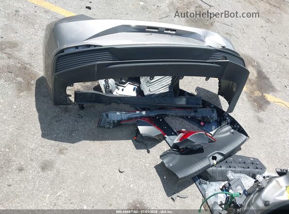 KMHLM4AJ4PU088159 2023 HYUNDAI ELANTRA HYBRID Gray Սարքավորումների վահանակի տեսք