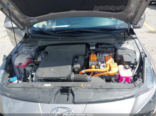 KMHLM4AJ4PU088159 2023 HYUNDAI ELANTRA HYBRID Gray Հետևի տեսք