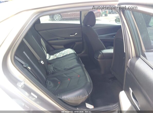 KMHLM4AJ4PU088159 2023 HYUNDAI ELANTRA HYBRID Gray VIN կոդի պիտակի տեսք