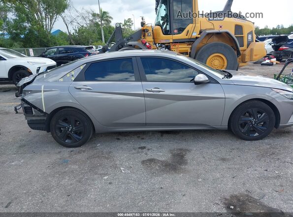 KMHLM4AJ4PU088159 2023 HYUNDAI ELANTRA HYBRID Gray Սալոնի 360 աստիճան տեսք