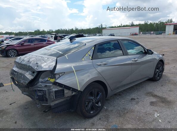 KMHLM4AJ4PU088159 2023 HYUNDAI ELANTRA HYBRID Gray 