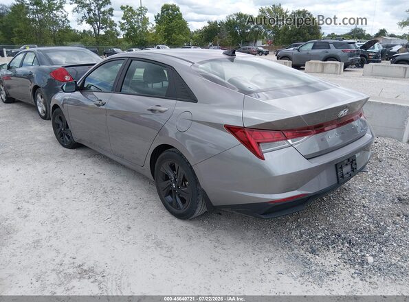 KMHLM4AJ5PU047135 2023 HYUNDAI ELANTRA HYBRID Gray Задня ліва чверть